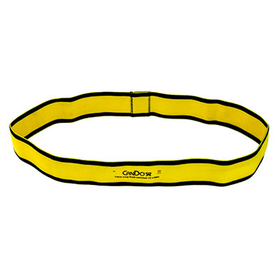 CanDo CanDo Fabric Loop Plus, 18" Long Single Loop, Yellow (X-Light)
