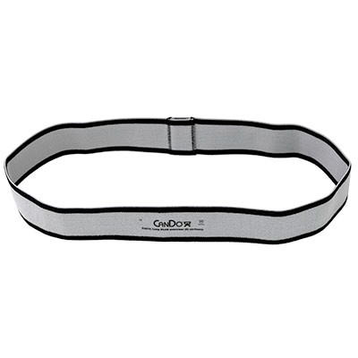 CanDo CanDo Fabric Loop Plus, 18" Long Single Loop, Silver (XX-Heavy)