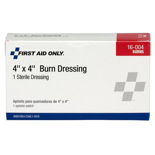Burn Dressing, 4" x 4", 1/Box