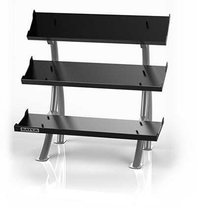 Batca Batca Fitness Systems, 3 Tier Dumbbell Rack, 4'