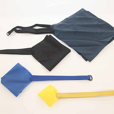 NZ Cordz Drag Belt/Tow Tether, Replacement 12" Blue Chute