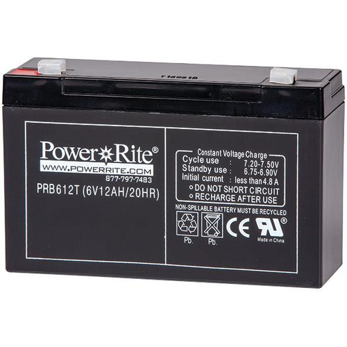 Power Rite Battery 6V 12 Ah