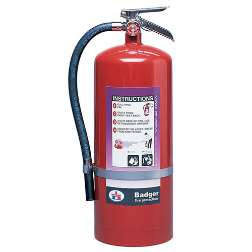 Badger Extra 20 lb Purple K Fire Extinguisher with Wall Hook