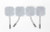 mTrigger mTrigger Sensing Electrodes, Square 2" x 2", 50 Pouches (4 Electrodes per Pouch)
