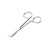 ADC ADC Iris Scissors, Curved, 4 1/2", Stainless