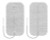 PALS PALS electrodes, clear poly back, 2" x 3.5" rectangle, 40/case