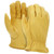 MCR Safety Select Grade Grain Deerskin Leather Drivers Medium Yellow Protective Gloves
