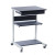 Techni Mobili Techni Mobili Rolling Laptop Cart with Storage, Graphite