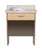 Clinton Clinton, Wall Mounted Desk, 2-Leg