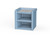 Cortech USA Endurance Laminate Nightstand, Blue Grey