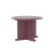 Cortech USA Endurance Table 42" Round X-Base Flame Retardant, Burgundy