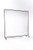 LiteMirror Glassless Mirror, Rolling Stand and Corkboard Back Panel, 60" W x 84" H
