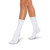 AliMed SmartKnit Socks, CooLMax, Crew Height, White, Regular, Large, Pair
