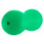 CanDo CanDo Inflatable Exercise Saddle Roll - Green - 24" Dia x 43" L (60 cm Dia x 110 cm L)