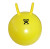 CanDo CanDo Inflatable Exercise Jump Ball - Yellow - 16" (40 cm)
