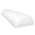 CanDo CanDo Foam Roller - White PE foam - 6" x 30" - Half-Round