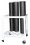 CanDo CanDo Foam Roller - Accessory - Upright Storage Rack - 24" W x 34" D x 30" H