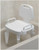 Maddak Adjustable shower seat with arms and back