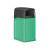 Cortech USA SafeBin Waste Container, Green / Black