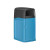 Cortech USA SafeBin Waste Container, Slate Blue / Black