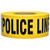 Presco Barricade Tape, 3 mil, "Caution", Yellow, 8/Case