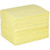 SPC Basic Chemical Heavy Weight Pads 15" x 17" Bright Yellow 100 Bale