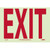 NMC Exit Sign (6-hr Glow) Polyester 7" x 10"