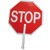 Stop/Slow Plastic Traffic Paddles