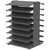 Akro-Mils Double Sided Pick Rack 18" Depth Gray