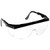 MCR Safety Tomahawk Eyewear Black Frame Clear Lens