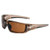 Honeywell Uvex Hypershock Eyewear, Smoke Brown Frame w/ Espresso Hydroshield Lens
