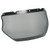 MSA V-Gard General-Purpose Aluminum Edged Mesh Visor Clear
