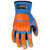 MCR Safety Forceflex Multi-Task Gloves X-Large Aqua Blue Orange