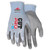 MCR Safety Cut Pro Gloves w Hypermax Shell Medium Gray Light Blue