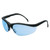 MCR Safety Klondike Eyewear Black Frame Light Blue Lens