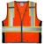 MCR Safety ANSI Class 2 and CSA Z96 Compliant Mesh Safety Vests