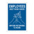Brady "Employees Must Wash Hands Before Returning to Work" Personal Hygiene Sign Plastic Blue White