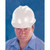 MSA V-Gard Slotted Cap - White