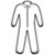 KleenGuard A20 Breathable Particle Protection Coveralls with Elastic Back, Wrists and Ankles, White