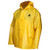 MCR Safety Navigator TPU Nylon Jacket w Attached Hood & Snap Front Small Yellow