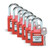 Brady Safety Padlocks Red