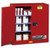 Justrite Sure-Grip EX Class III Combustibles Storage Cabinet Manual Doors Red 40 gal