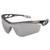 Silver Frame Silver Mirror Scratch-Resistant Lens Safety Eyewear
