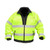 MCR Safety Luminator Reversible Class 3 Bomber Jacket Large Lime Black