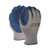 TruForce Latex Coated Gloves Small Gray Blue