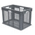 Akro-Mils Straight Wall Container Mesh Sides & Base Gray Akro Mils