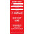 Brady Scafftag Danger Inserts Red