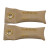 CanDo CanDo SoftGrip Hand Weight - .5 lb - Tan - pair