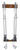 CanDo Chest Weight Pulley System - Dual handle (lower, mid) - two towers - 10 x 2.2 lb weights