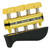 CanDo CanDo Digi-Flex hand exerciser - Yellow, x-light - Finger (1.5 lb) / hand (5.0 lb)